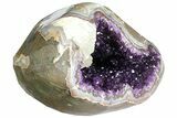 Dark Purple Amethyst Geode - Artigas, Uruguay #153460-2
